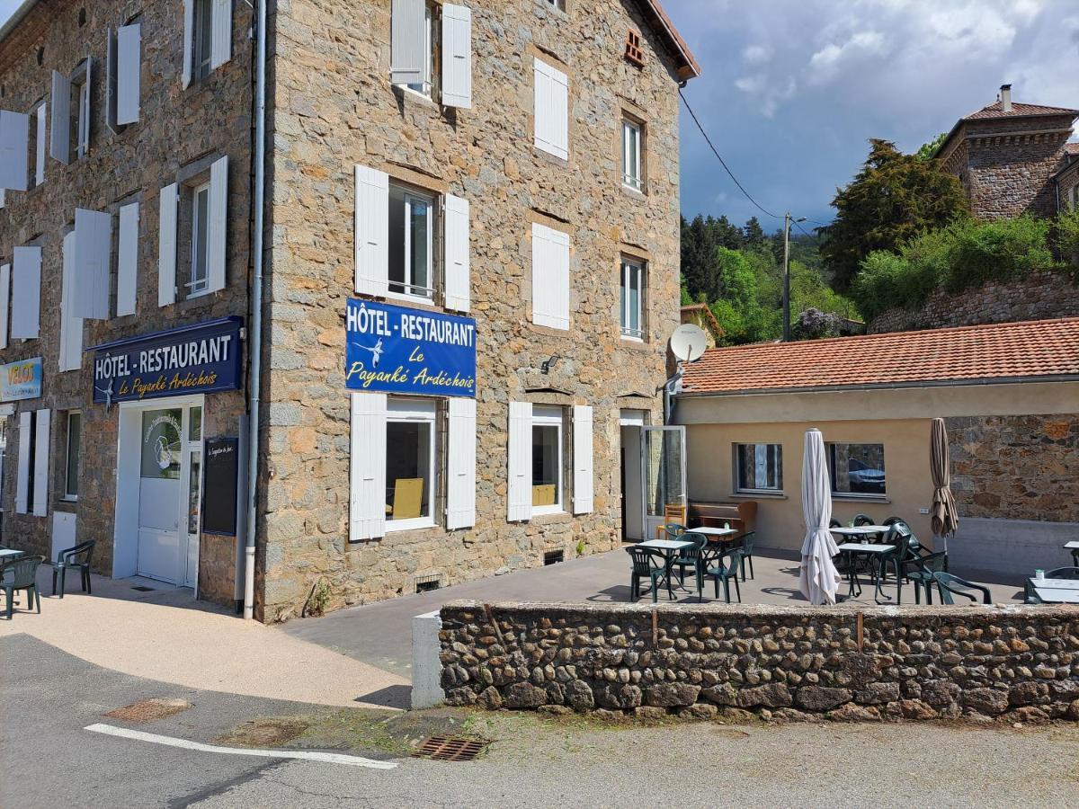 Hotel Le Payanke Ardechois Saint-Martin-de-Valamas Exterior foto